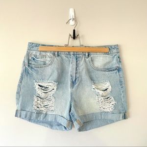Forever 21 | summer festival denim shorts, 28”